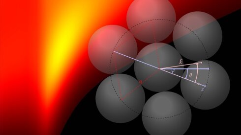 placeholder image — Simulations of optical properties of hybrid nanostructures.
