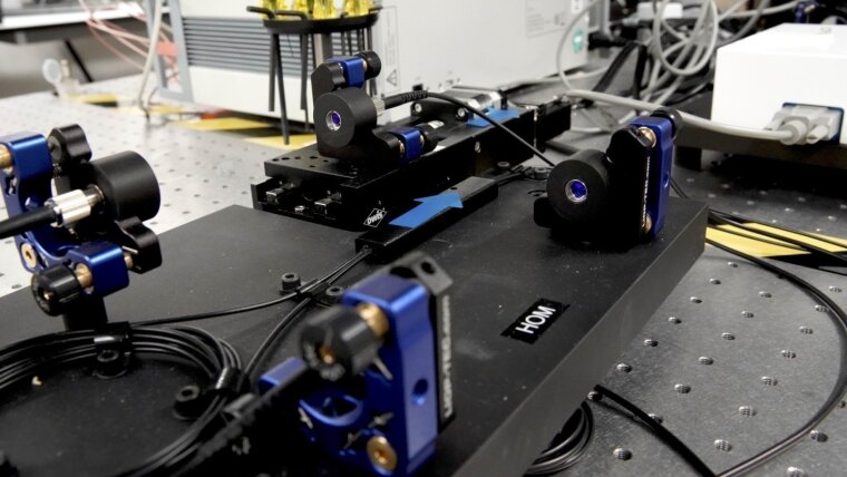 Quantum interference experimental setup