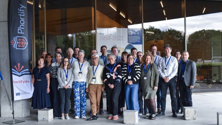 PHORTIFY representatives at the kickoff meeting 2025 in Brussels.