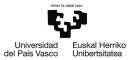 University of the Basque Country logo