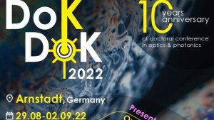 Announcement of the DokDok conference, 29.08.-02.09.2022 in Arnstadt, Germany.