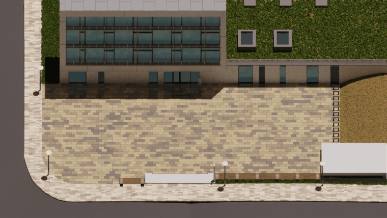 Virtual copy of the ACP Plaza.
