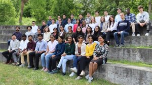 Group picture of MSc Photonics students class of 2022/23.