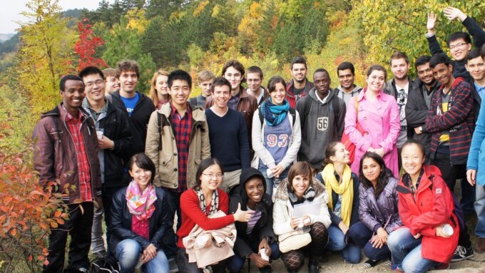 MSc photonics students group picture 2013.