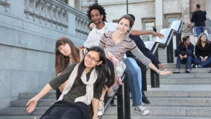 ASP Master students at the Photonics Summer School in London, 2010.