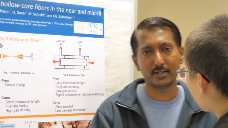 ASP PhD candidate Rudrukant Sollapur in 2015.