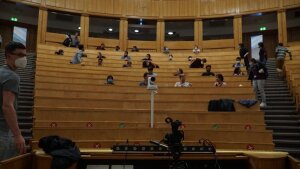 DokDok 2021 in the Max-Wien-Platz physics lecture hall Jena.